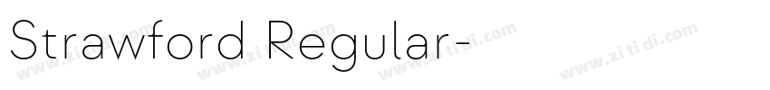 Strawford Regular字体转换 Strawford Regular字体转换